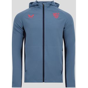Sevilla Pro Spelerspresentatie Jas Met Capuchon - Blauw