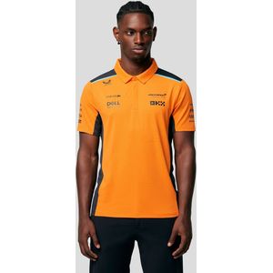 McLaren Heren Polo Shirt - Papaya Oranje