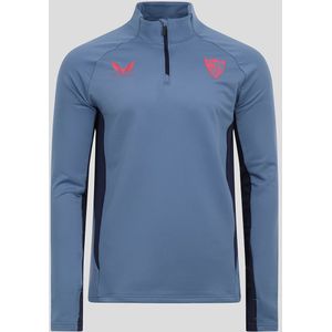 Sevilla Heren Pro Players 1/4 Zip Training Top - Blauw