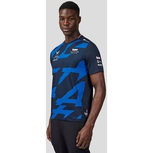 Bwt Alpine Formula One Team Heren Jack Doohan Official Coureur Shirt - Navy
