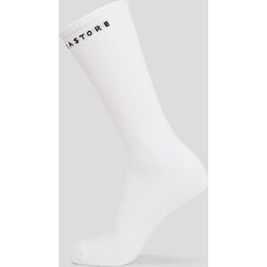 Heren Basic Crew Sokken 2 Stuks - Wit