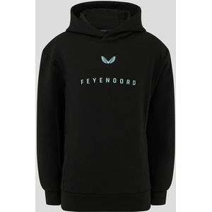 Feyenoord Junior Travel Hoodie 24/25 - Zwart