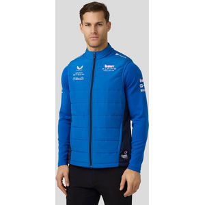 Bwt Alpine Formula One Team’s Official Unisex Hybrid Gilet - Lapis Blue