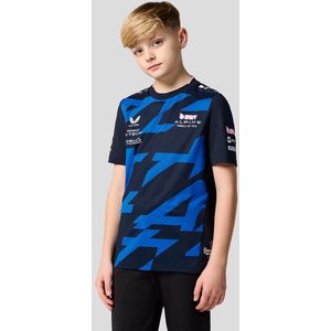 Bwt Alpine Formule 1 Team Junior Pierre Gasly Officieel Coureursshirt - Marineblauw