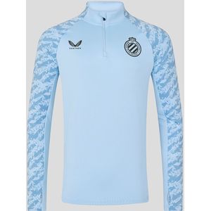 Club Brugge Kv Heren Performance 1/4 Zip - Blauw