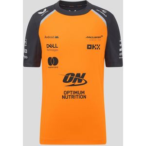 Officieel Junior McLaren Formula 1 Team Set Up T-shirt - Papaya/phantom