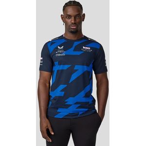 Bwt Alpine Formula One Team Heren Pierre Gasly Official Coureur Shirt - Navy