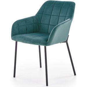 Maucomble Eetkamerstoel Groen, Blauw, Grijs
