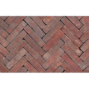 Klinker Ruston Natura UWF60 Paars Rood Bezand 20x5x6 cm Wienerberger Steenvisie B.V.
