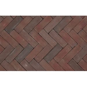 Klinker Ruston Designa UDF60 Paars Rood Bezand 20x6,5x6 cm Wienerberger Steenvisie B.V.