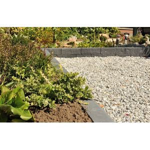 Excluton Rock Walling Leisteen Antraciet Banenverband