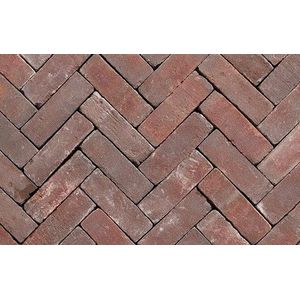 Klinker Ruston Natura UDF60 Paars Rood Bezand 20x6,5x6 cm Wienerberger Steenvisie B.V.