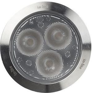 In-lite grondspot FLUX LED RVS 68 mm 12V In-lite design B.V.