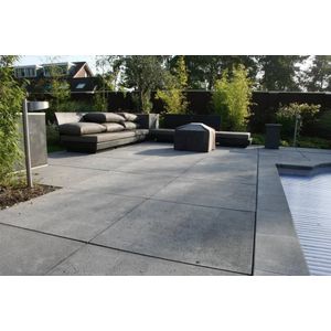 Terrastegel OH Antra Tegel 100x100x5 Tuinvisie B.V.