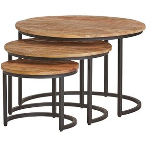 Mimi ronde salontafel, set van 3