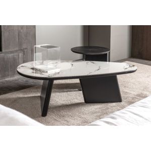 Bijzettafel Sintered stone lite rond 50x50 cm