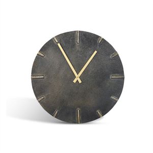 Messing antieke ronde klok