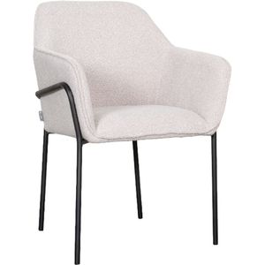 LABEL51 Eetkamerstoel Dexter - Naturel - Boucle