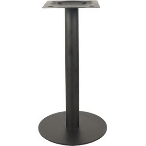 LABEL51 Eetkamertafel Tafelpoot Enkel Rond - Zwart - Metaal - Rond - 72 cm