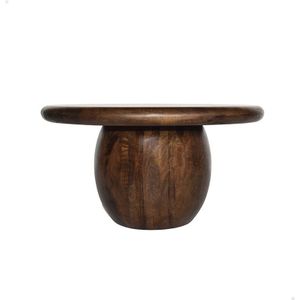 Salontafel - Balloon - Rond - Mangohout - Walnoot - Ø75 cm