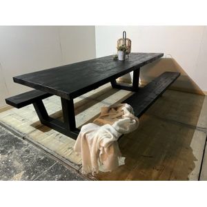 Picknicktafel Industrieel Summer Black