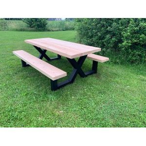 Picknicktafel Industrieel Douglas Cross