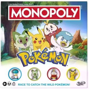 Pokémon - Monopoly - Bordspel - Engelse Versie - Kinderspel