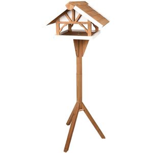 Best for Birds Merel - Voederhuis op paal - Bruin