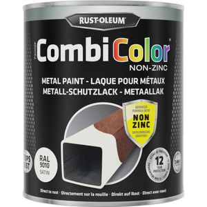 Rust-Oleum Combicolor Zinkvrij Zijdeglans Ral 9010 750 Ml