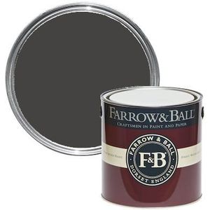 Farrow & Ball  Grate Black No. 9920 2.5l 6 Year Exterior Eggshell