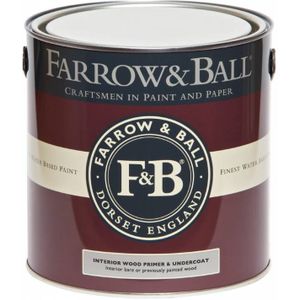 Farrow & Ball Interior Wood Primer & Undercoat 5 Liter Dark Tones