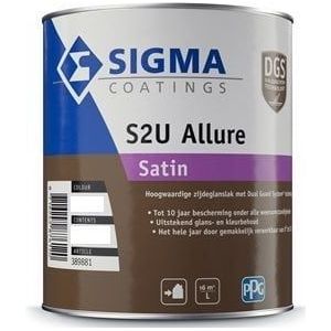 Sigma S2u Allure Satin 2,5 Liter 100% Wit