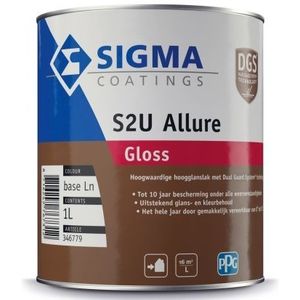 Sigma S2u Allure Gloss 1 Liter 100% Wit