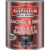 Rust-Oleum Metalexpert Kachel & Bbq Verf Zwart Ral 9005 750 Ml In Blik