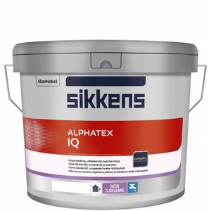 Sikkens Alphatex Iq 10 Liter 100% Wit