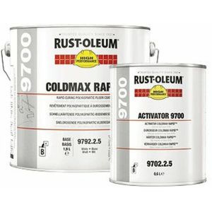 Rust-Oleum 9700 Coldmax Rapid - RAL 7001 Zilvergrijs - 1,75L