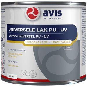 Avis Universele Lak Pu-uv Mat 0,5 Liter