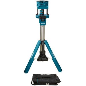 Makita Nladml814 14.4v - 18v Li-ion Accu Bouwlamp Op Statief - 3 Spots - 100-220cm - 3000 Lumen Per Stuk