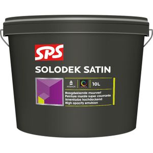 SPS Solodek Satin Muurverf 10 Liter