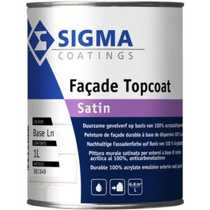 Sigma Façade Topcoat Satin - 1L
