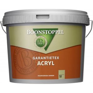 Boonstoppel Garantietex Acryl 5 Liter 100% Wit