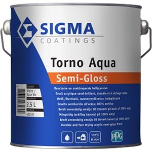 Sigma Torno Aqua Semi-gloss 2,5 Liter