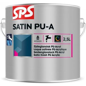 SPS Satin Pu-a 1 Liter Op Kleur Gemengd