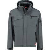 WorkMan - Softshell Jacket Winter - Jack - Zwart - Winddicht en Waterafstotend