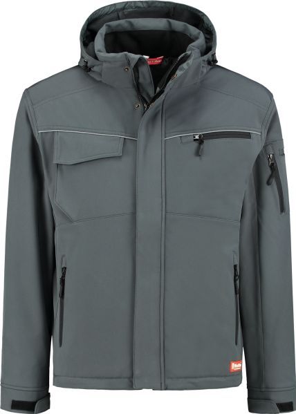 WorkMan - Softshell Jacket Winter - Jack - Zwart - Winddicht en Waterafstotend