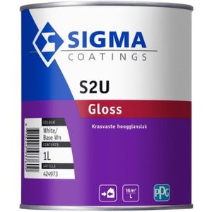 Sigma S2u Gloss 2,5 Liter 100% Wit