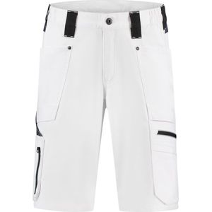 WorkMan - Power2Stretch - Bermuda - Hoogwaardige Korte Werkbroek - Zwart