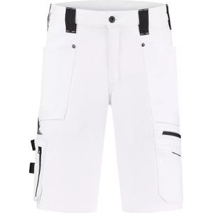 WorkMan - Power2Stretch - Bermuda - Hoogwaardige Korte Werkbroek - Zwart