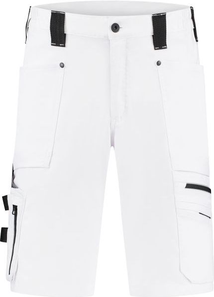 WorkMan - Power2Stretch - Bermuda - Hoogwaardige Korte Werkbroek - Zwart