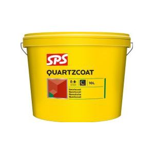 SPS Quartzcoat Structuurverf  Voor Binnen En Buiten 4 Liter